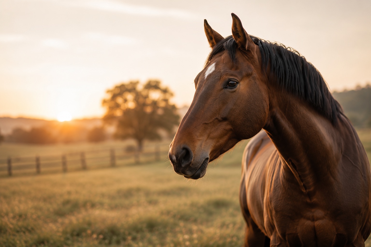Portrait de cheval